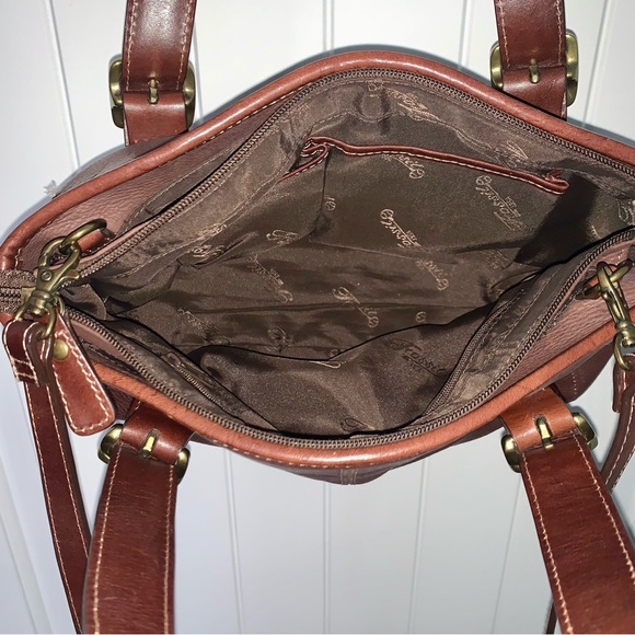 Vintage Fossil Leather Crossbody Bag - Picture 4 of 4